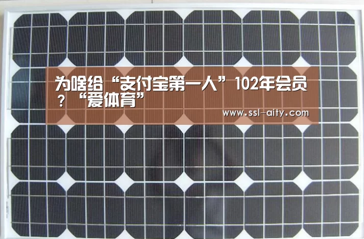 为啥给“支付宝第一人”102年会员?“爱体育”(图2) 爱体育App下载